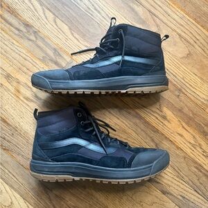 Vans ultrarange Black High-Top mte Sneakers men’s 11.5 US
